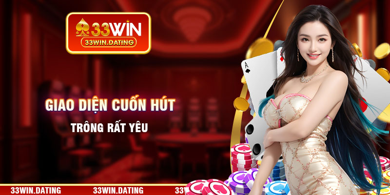 Giao diện cuốn hút trông rất yêu